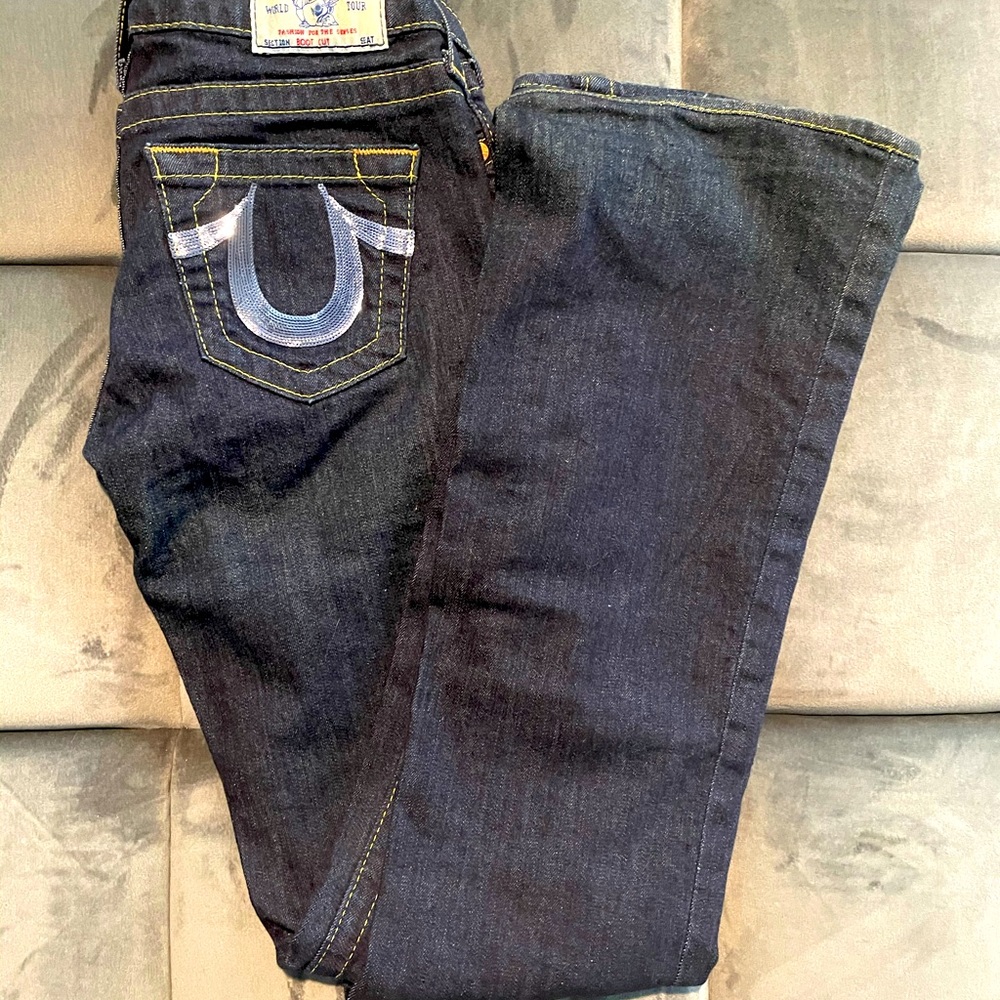True Religion Boot Cut Jeans, Size 26